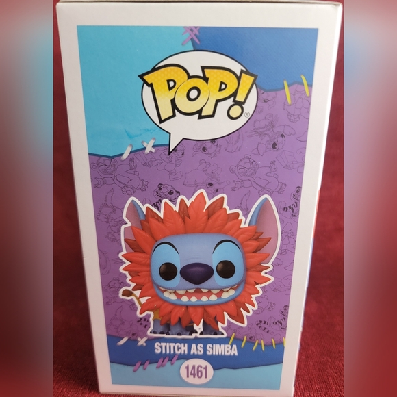 Stitch as Simba funko # 1461 (nib) With pop protector - Picture 6 of 7